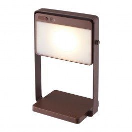 Solar Rechargeable Table Lamp Saulio 2418035018 17x10,7x23,6cm Dim Led 200lm 3,5W 3000K Light Brown Nordlux LIGHT BROWN