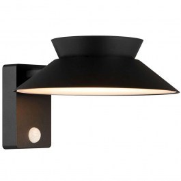 Solar Wall Lamp - Sconce Justina 2418071003 D23x28,5x14,5cm Led 400lm 5W 3000K Black Nordlux BLACK