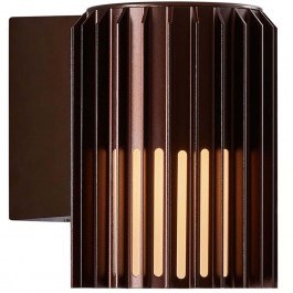 Φωτιστικό Τοίχου - Απλίκα Aludra Seaside 2118011261 Φ12,4x17,4x16,8cm E27 15W Brown Nordlux BROWN