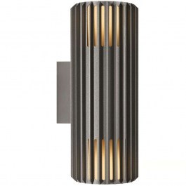 Wall Lamp - Sconce Aludra Double Seaside 2418121250 D12,4x17,4x33,7cm 2xE27 15W Anthracite Nordlux ANTHRACITE