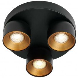 Ceiling Lamp Pitcher 3 2310420103 D27x11,6cm 3xGu10 Black Nordlux BLACK