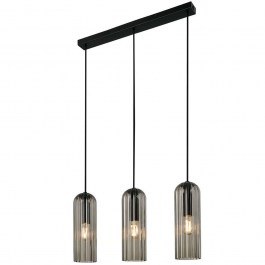 Ceiling Lamp - Rail Miella 2412533047 52x30cm 3xE27 25W Black-Smoke Nordlux BLACK-SMOKE