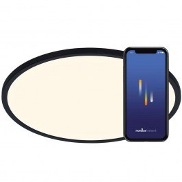 Ceiling Lamp Smart Oja 2015146103 D60x3,2cm Dim Led 3500lm 30W Black Nordlux BLACK
