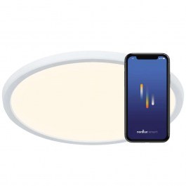 Ceiling Lamp Smart Oja 2015146101 D60x3,2cm Dim Led 3500lm 30W White Nordlux WHITE