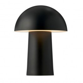 Table Light Portable Faye LED 300Lm 17,3x22cm Black Dftp BLACK