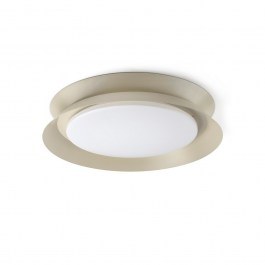 Ceiling Lamp Tender 20092 LED 24W 2700K 1714lm 45x8,2cm Light Grey - Opal Faro Barcelona LIGHT GREY