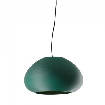 Pendant Lamp Mar H290 20404 1XE27 45,1x29cm Green-Black Faro Barcelona