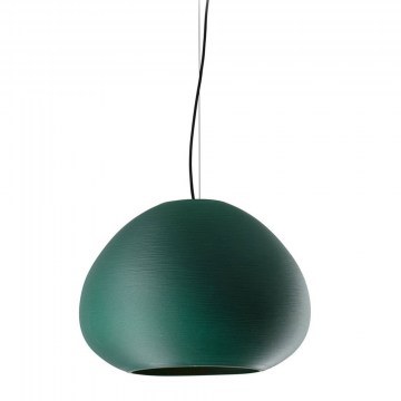 Pendant Lamp Mar H340 20405 1XE27 45,5x34cm Green-Black Faro Barcelona