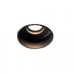 Σποτ Χωνευτό Hyde Round 40111 GU10 8,2x5,5cm Black Faro Barcelona