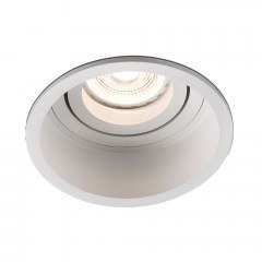 Σποτ Χωνευτό Hyde 40118 Round 40118 GU10 8,9x5,5cm White Faro Barcelona