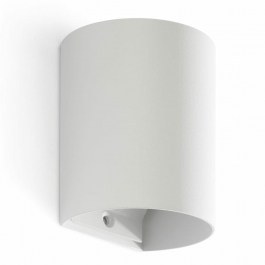 Φωτιστικό Τοίχου Sole Round Smooth 40522 1xGU10 8x10cm White Faro Barcelona WHITE
