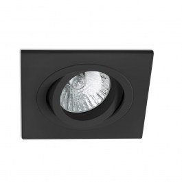 Recessed Spot Radon Adjust Square 43406 GU10 Black Faro Barcelona BLACK