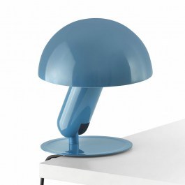 Table Lamp Bela Clamp 56102 1XE27 4,6x24cm Blue Faro Barcelona BLUE