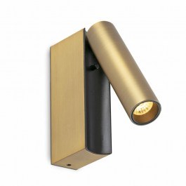 Φωτιστικό Τοίχου - Reader Cronos 62752 LED 4W 2700K CRI90 3x12,1cm Bronze Faro Barcelona BRONZE