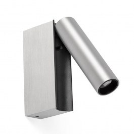 Φωτιστικό Τοίχου Cronos 62765 2700K 394lm 3x12,1cm Brushed Aluminium Faro Barcelona ALUMINIUM