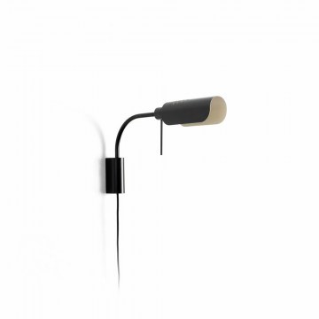 Wall Lamp Matinica Arm S 20042-133 1xE27 18,4x47,2cm Black Faro Barcelona