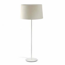 Φωτιστικό Δαπέδου Windsor 20228-152 1xE27 64x160cm White-Linen Faro Barcelona WHITE-LINEN