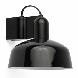 Wall Lamp Tatawin Metal 20335-141 1xE27 14x15,5cm Black Faro Barcelona BLACK
