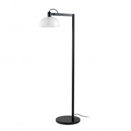 Floor Lamp Tatawin Metal 20336-145 1xE27 47,4x148cm Black-White Faro Barcelona BLACK-WHITE