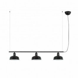 Pendant Lamp Tatawin Metal S 20338-141 3xE27 210x100cm Black Faro Barcelona BLACK