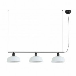 Pendant Lamp Tatawin Metal M 20338-145 3xE27 210x100cm Black-White Faro Barcelona BLACK-WHITE