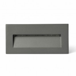 Recessed Wall Light Mani 70289 5W 2200-2700-3200-4000K IP65 15,1x5,8x7,6cm Dark Grey Faro Barcelona DARK GREY