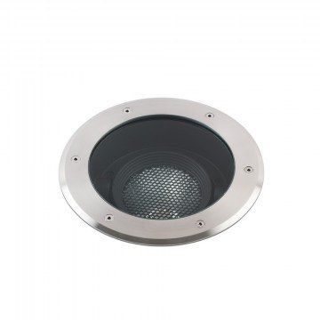Φωτιστικό Δαπέδου Χωνευτό Geiser 260 LED 29W 3000K 10° IP67 26x26,5cm Satin Stainless Faro Barcelona