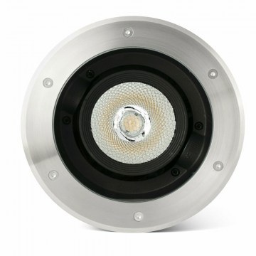 Φωτιστικό Δαπέδου Χωνευτό Geiser 260 LED 29W 3000K 38° IP67 26x26,5cm Satin Stainless Faro Barcelona