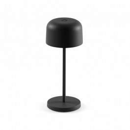 Rechargeable Table Lamp Mavis 200 71920 2W 2700K 150lm IP54 8x20cm Black Faro Barcelona BLACK