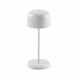 Rechargeable Table Lamp Mavis 200 71921 2W 2700K 150lm IP54 8x20cm White Faro Barcelona WHITE