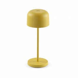 Rechargeable Table Lamp Mavis 200 71923 2W 2700K 150lm IP54 8x20cm Yellow Faro Barcelona YELLOW
