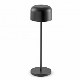 Rechargeable Table Lamp Mavis 360 71928 3W 2700K 225lm IP54 11,2x36cm Black Faro Barcelona BLACK-CLEAR