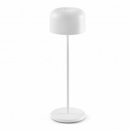 Rechargeable Table Lamp Mavis 360 71929 3W 2700K 225lm IP54 11,2x36cm White Faro Barcelona WHITE-CLEAR