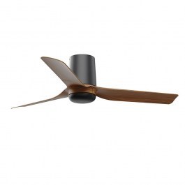 Ανεμιστήρας Οροφής Mini Punt Tub S 33835 D90cm Black-Natural Faro Barcelona NATURAL-BLACK
