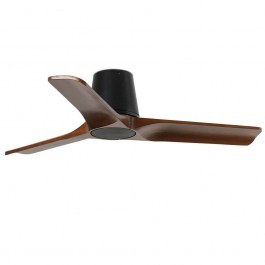 Ανεμιστήρας Οροφής Heywood Tub S 33837 D90cm Black-Walnut Faro Barcelona BLACK-WALNUT