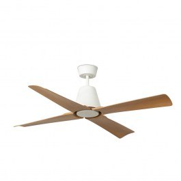 Ανεμιστήρας Οροφής Typhoon DC 34105 D130cm IP44 White-Natural Faro Barcelona WHITE-NATURAL