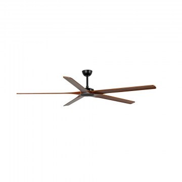 Ceiling Fan Bigwood 20 XL 34190 D200cm Black-Walnut Faro Barcelona