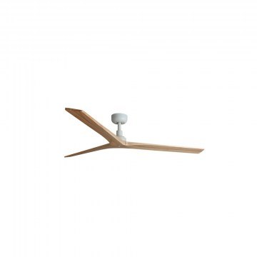 Ceiling Fan Klim L 34279 D150cm White-Light Oak Faro Barcelona