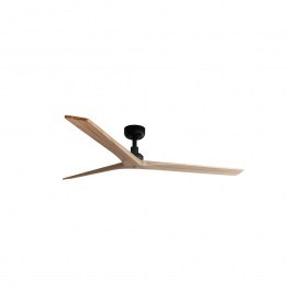 Ceiling Fan Klim L 34282 D150cm Black-Light Oak Faro Barcelona OAK-BLACK