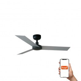Ανεμιστήρας Οροφής Cruiser S 34285WT Tuya Smart D106cm Black-Aluminium Faro Barcelona ALUMINIUM-BLACK