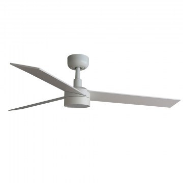 Ανεμιστήρας Οροφής Rudder L 34297-1TW D132cm LED 20W CCT DIM White-Ash Wood Faro Barcelona