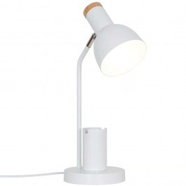 Desk Lamp With Pencil Holder Devone 2512405001 15x16,4x43,5cm E27 15W White Nordlux WHITE