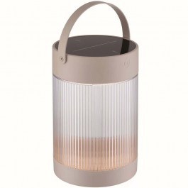 Rechargeable Solar Table Lamp Coupar 2518215009 D14x29cm Dim Led 150lm 3,2W 3000K Sand Nordlux SAND