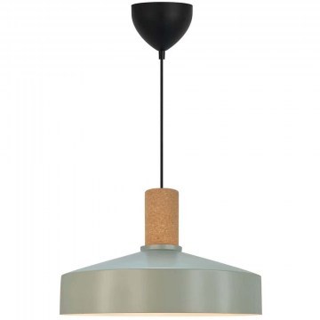 Φωτιστικό Οροφής Elvas Cork 2512033023 Φ37,5x234,5cm E27 60W  Dusty Green Nordlux