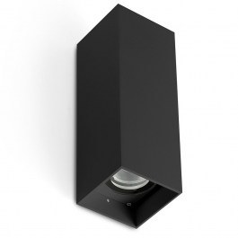 Φωτιστικό Τοίχου Kov 71793-232 Led 2x6W 3000K 1338lm 14°/23° Black Faro Barcelona BLACK