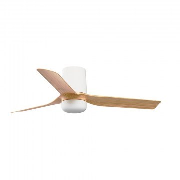Ανεμιστήρας Οροφής Mini Punt Tub S 33833-1TW D90cm 10W 2700/ 4000/ 6000K 480lm White-Natural Faro Barcelona