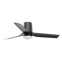 Ceiling Fan Mini Punt Tub S 33834-1TW D90cm 10W 2700/ 4000/ 6000K 480lm Black Faro Barcelona BLACK