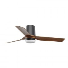 Ceiling Fan Mini Punt Tub S 33835-1TW D90cm 10W 2700/ 4000/ 6000K 480lm Black-Natural Faro Barcelona