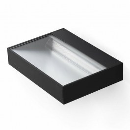 Φωτιστικό Τοίχου Blit 012592792 20W 2700K 1633lm CRI90 21x4x15cm Black Faro Barcelona BLACK