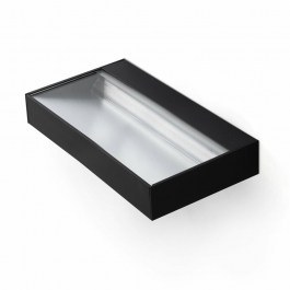 Φωτιστικό Τοίχου Blit 012694092 33W 4000K 3623lm CRI90 30x4x15cm Black Faro Barcelona BLACK